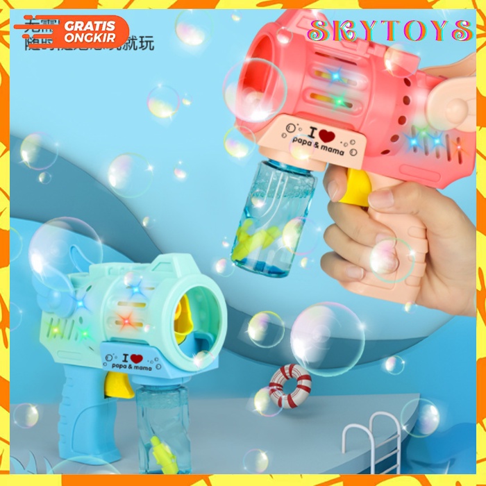 

Mainan Anak Bubble Gun Hello Kitty Ikan Bubble gun Doraemon Hello Kitty Ikan