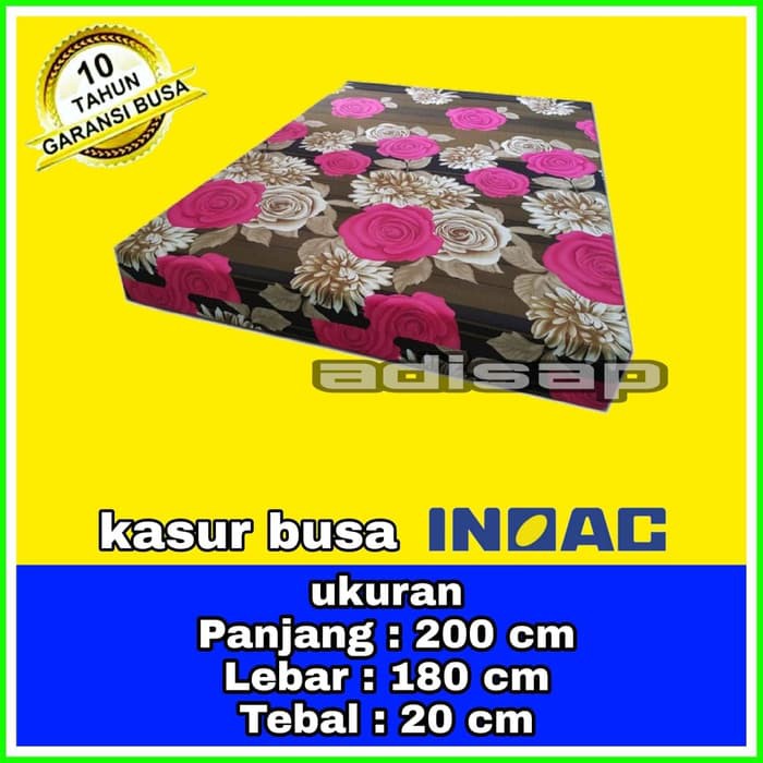 Kasur busa inoac 200x180x20 cm