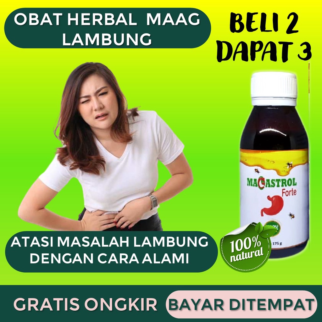 

Obat Herbal Lambung Madu Herbal MAGASTROL FORTE Gerd Asam Lambung Pereda Nyeri Lambung Maag Akut