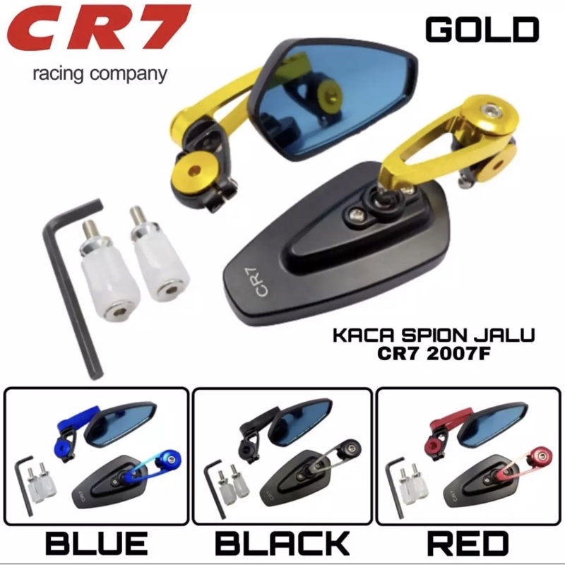 Spion Jalu Oval Plus Handgrip Domino Shark [Universal] Nmax,Aerox,Pcx,Vario,Beat,Mio Dll-Spion Oval Silver