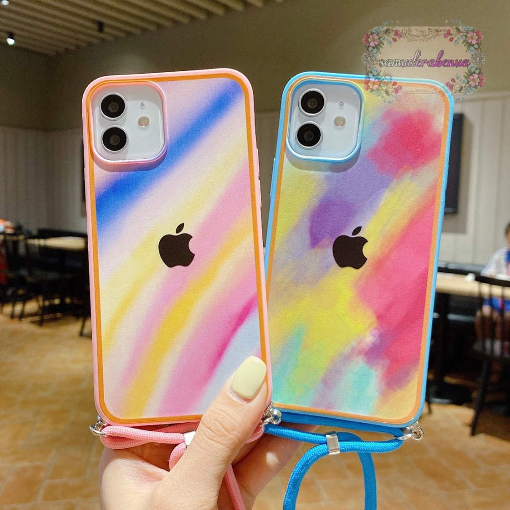 SS301 SOFTCASE SLINGCASE IPHONE 6 6S 7 8 6+ 7+ 8+ X XS XR SB3403