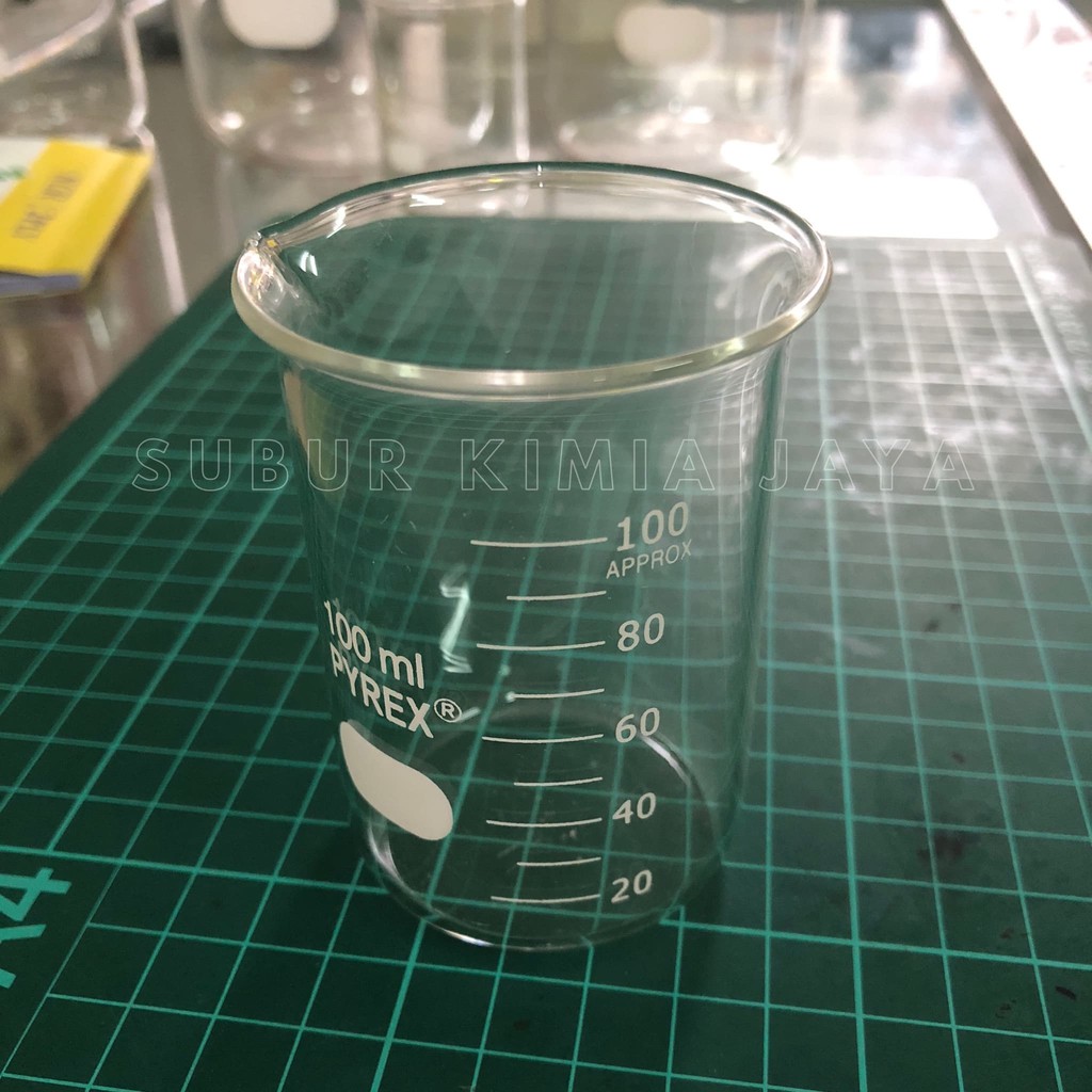 

Gelas Ukur / Beaker Glass 100 ML Pyrex