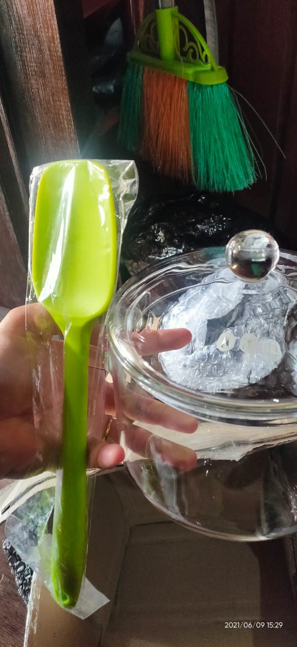 Sodet Silikon 21 Cm Sodet Silicone Spatula Sutil Tahan Panas