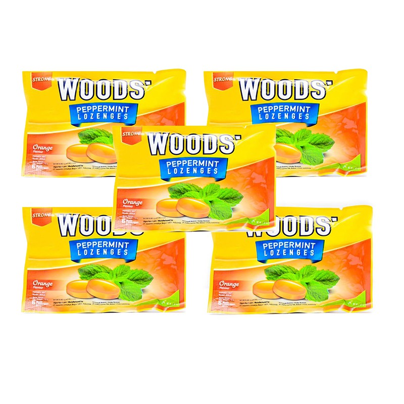 

Woods Lozenges Orange - 5 Sachet