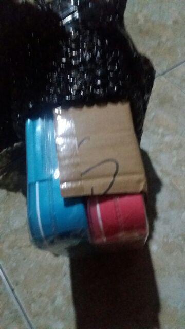 Item 589 Lunch Box Kotak Makan Yooyee Kotak Bekal Sekat 6 Anti Bocor - Merah Muda