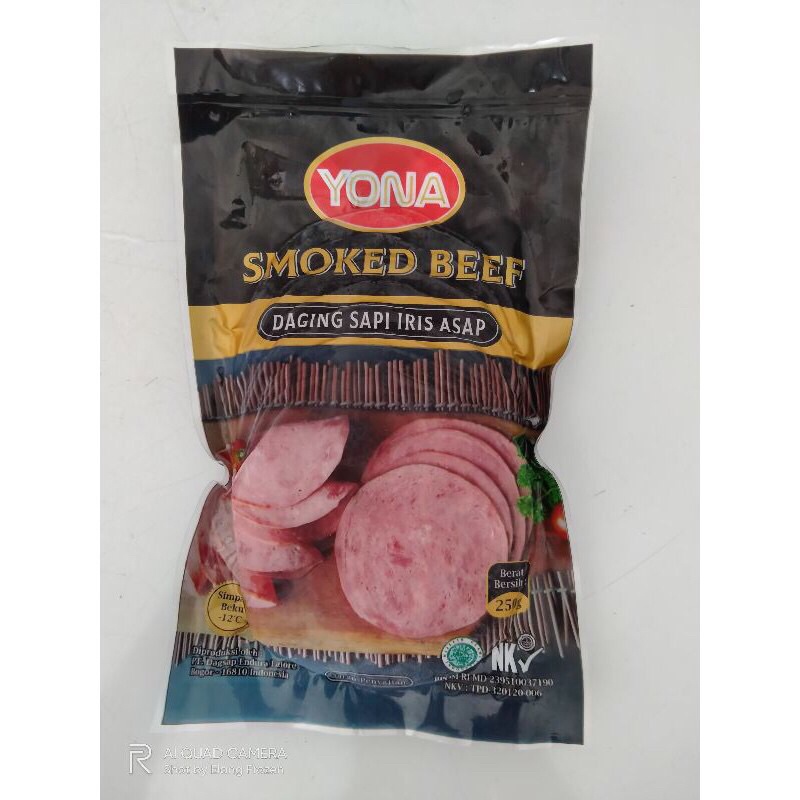 

YONA Smoked Beef [250g] / Daging Sapi Iris Asap