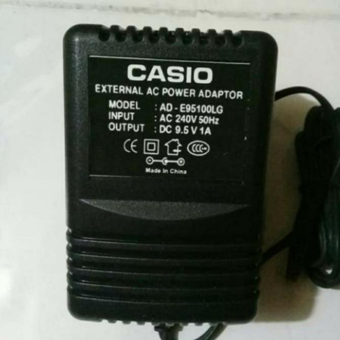 Ac Adaptor Keyboard Casio Untuk Tipe Ca 110 -9V -1.A Dl Ori Pabrik