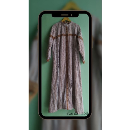 Syarifa dress pesta/ dress jumbo/ dress bridesmaid