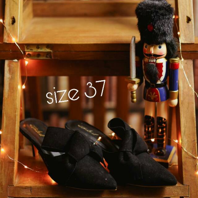 Ittaherl Jackie Slipper 60mm holiday sable (black/37)