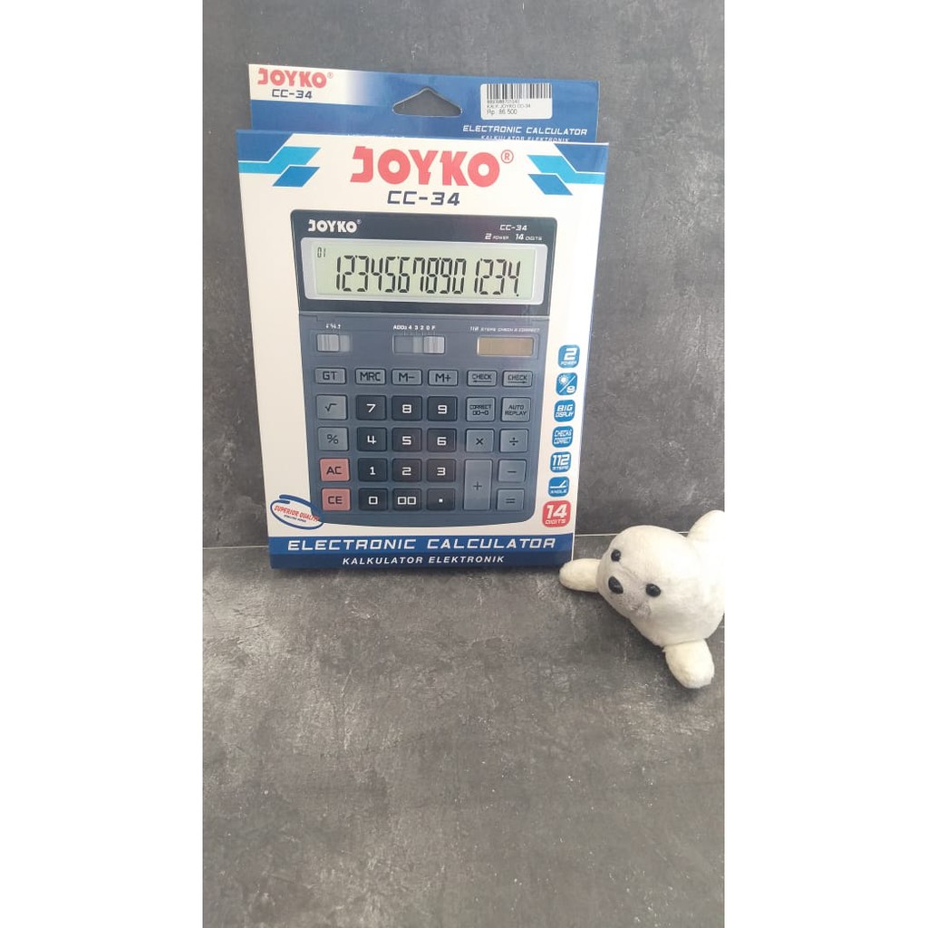 

Kalkulator / Calculator JOYKO CC-34 / 14 Digits / Check Correct