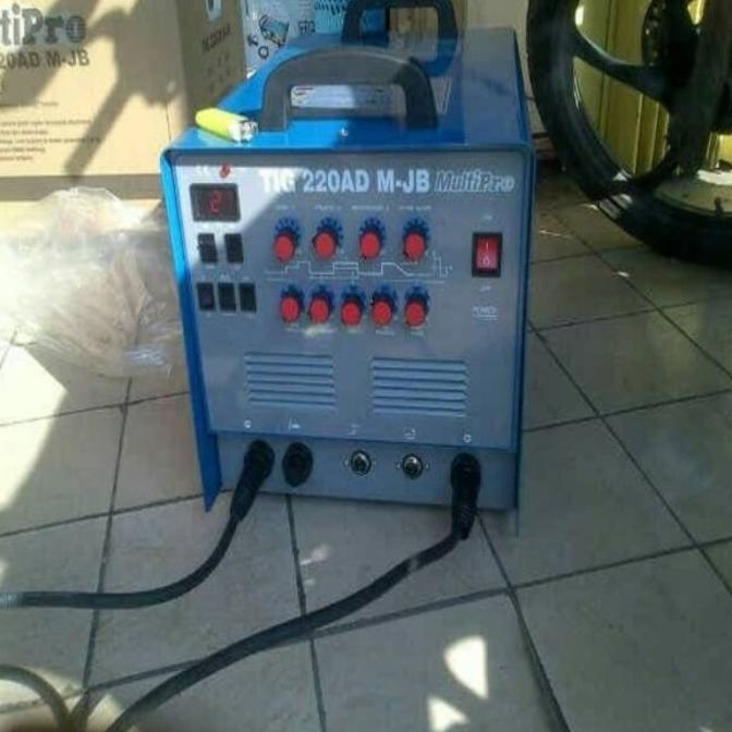 READY MESIN LAS ARGON MULTIPRO TIG220AAD MJB AC DC PULSE ALUM BERMUTU ZG6546EAC