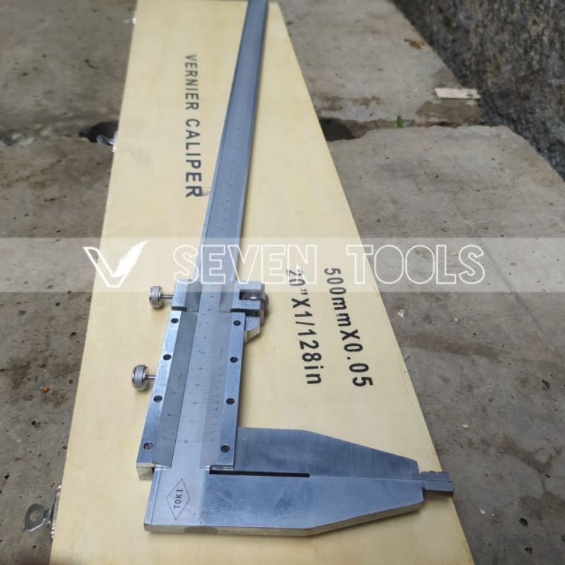 sigmat jangka sorong manual 0-500 mm TRICLE vernier caliper 20 inch