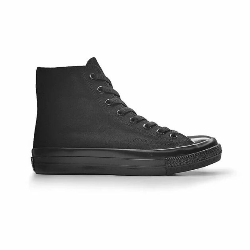 SEPATU VENTELA BACK TO 70'S HIGH ALL BLACK