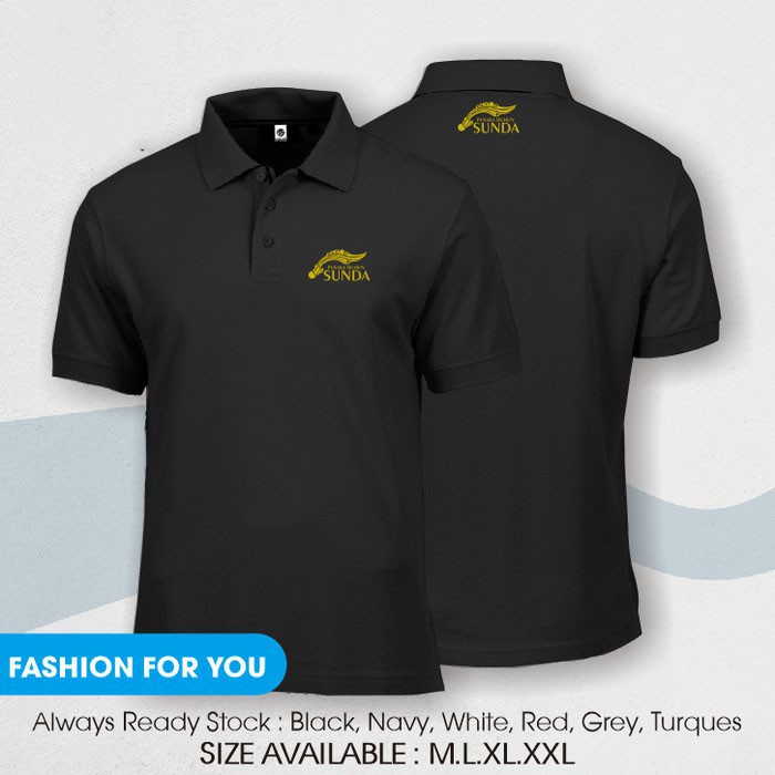 polo shirt kujang sunda / kaos kerah sunda kujang