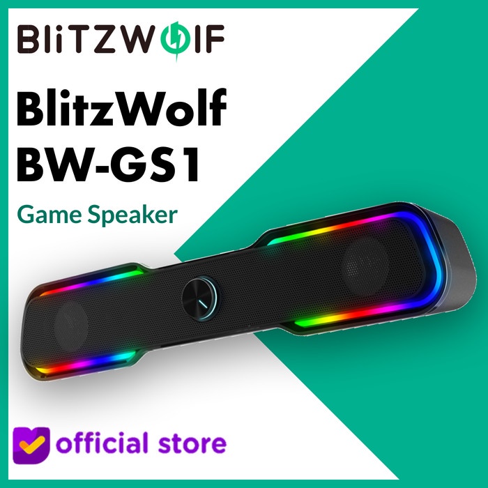 Blitzwolf Bw Gs1 Rgb Game Speaker Gaming Soundbar Sound Bar Bluetooth