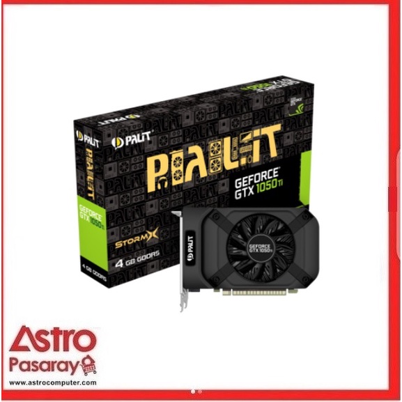 VGA PALIT StormX Geforce GTX 1050 Ti GDDR5 4GB 128bit Directx12