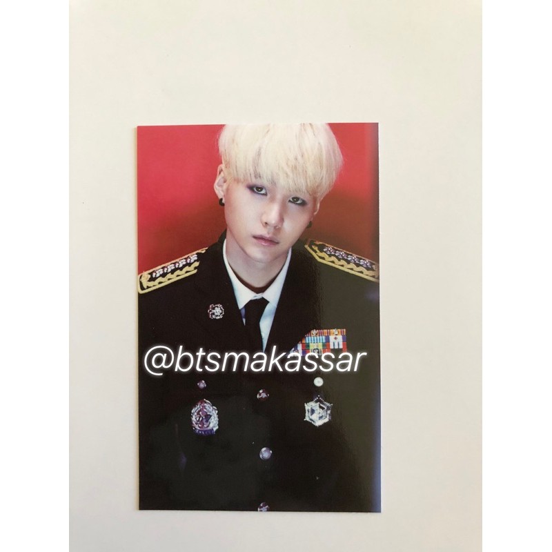 [OFFICIAL] Rare BTS Dope Photocard Suga (Min Yoongi)