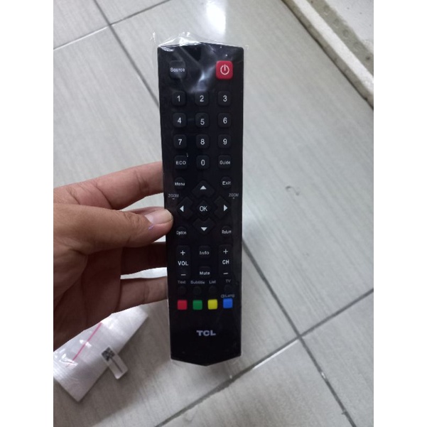 remot remote original tv led tcl - REMOT TV TCL - ORIGINAL - ASLI