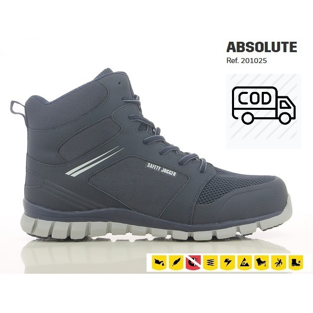 Sepatu Safety JOGGER ABSOLUTE NAVY S1P SRC ESD