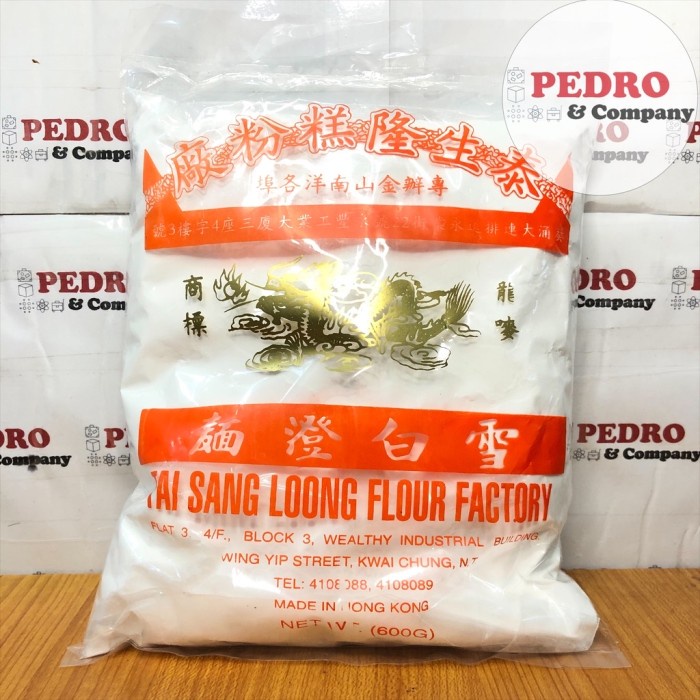 

b011tee Wheat Starch/ Tepung Gandum/ Tang Mien/ Tai Sang Loong Flour (600 Gr) Da01D100