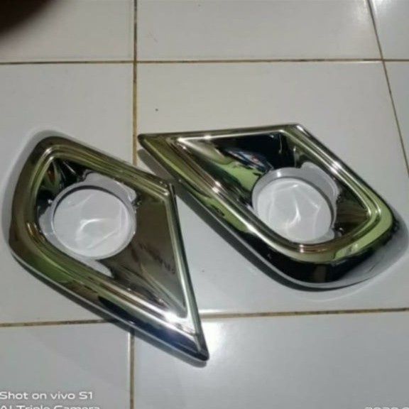 Ring foglamp Fog Lamp Chrome full Grand Mobil innova 2014-2015 - Aksesoris Variasi Mobil Termurah
