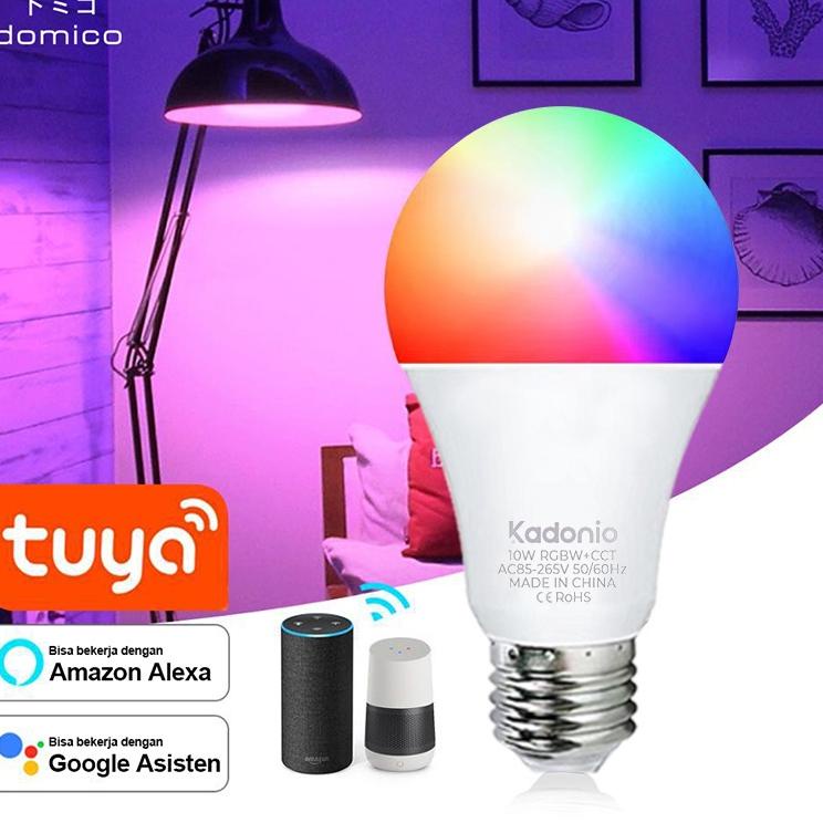 Paling Diminati.. Kadonio Lampu bohlam LED 9W Smart Led Bulb lampu Rgb Smart Home Bohlam Pintar Tuya