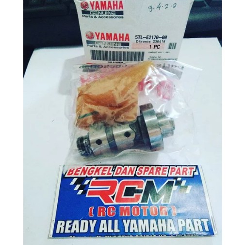 CAMSHAFT NOKEN AS MIO OLD LAMA FINO SOUL ORI ORIGINAL YAMAHA YGP ASLI 5TL-E2170-00