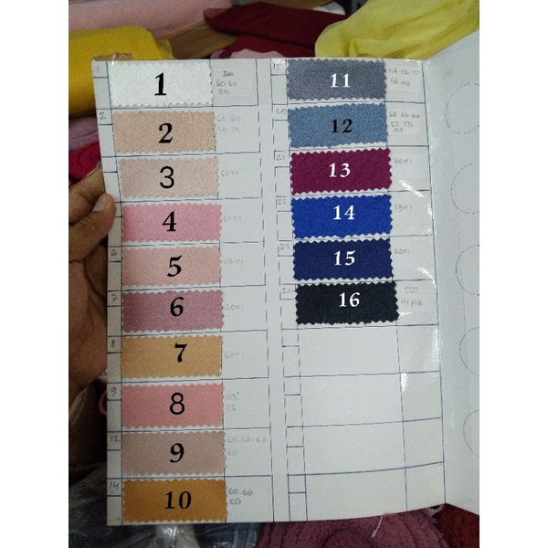 Kain Bridal STREET/Dusthes/Harga Per 1/2(0.5)mtr