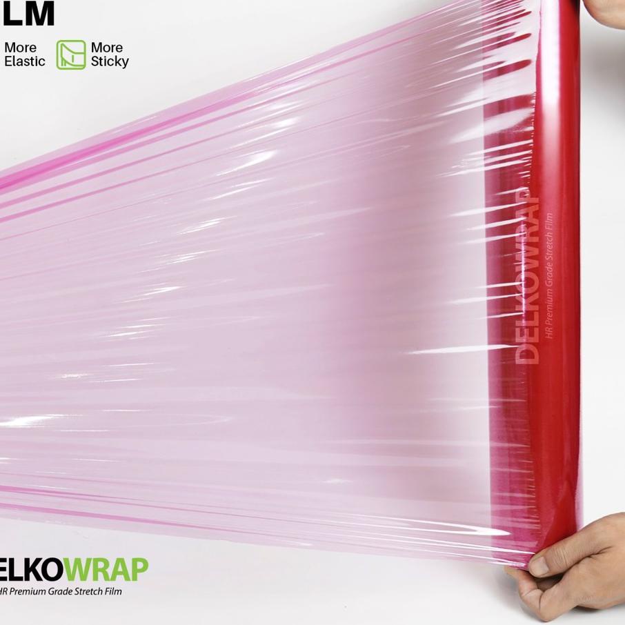 

➪ STRETCH FILM (4 VARIASI) - Delkowrap Black SCF 50cm x 200m ♖