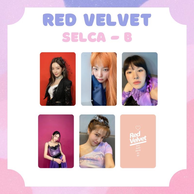 [RED VELVET] PHOTOCARD SELCA RED VELVET #2 ‼️ BACA DESKRIPSI ‼️
