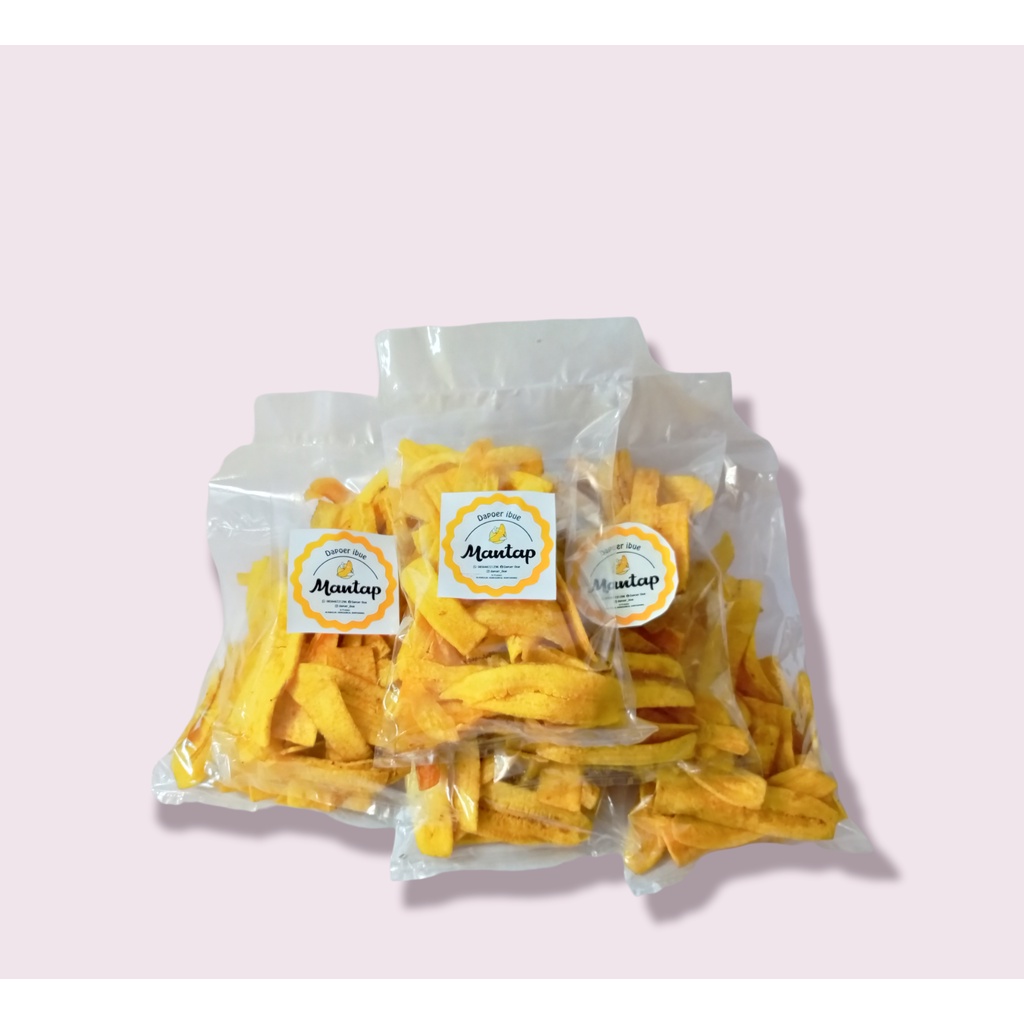 

Kripik Pisang 100 gr rasa ooriginal