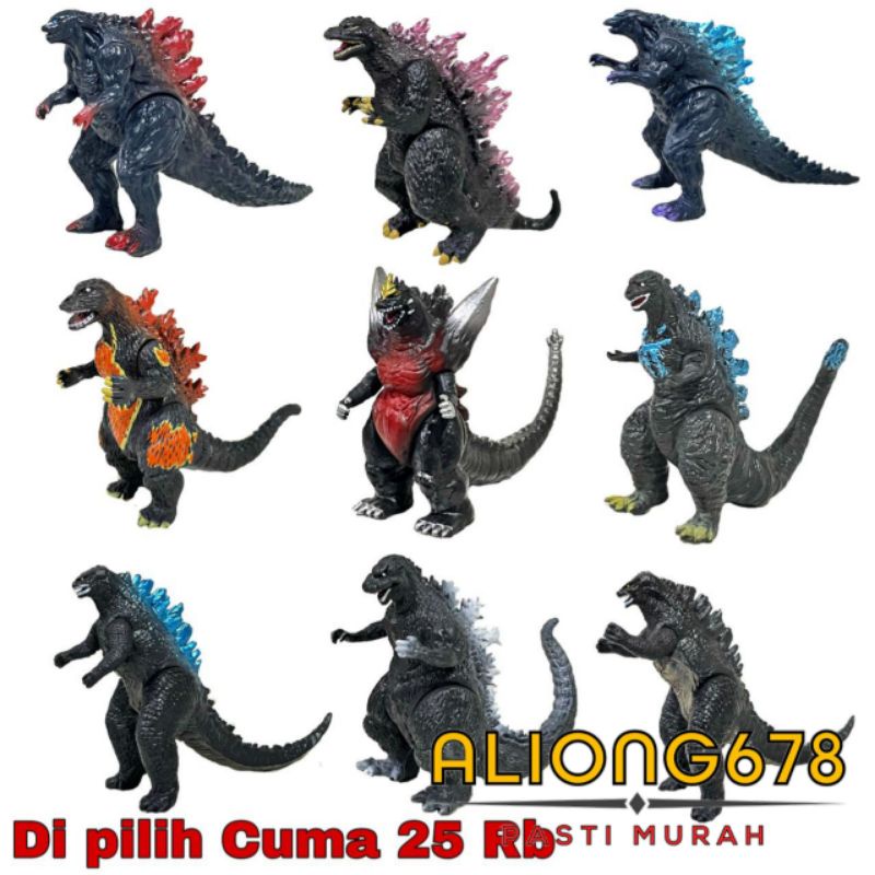 Action Figure Godzilla King Of The Monster Space Godzilla Shin Godzilla Earth Godzilla Burning
