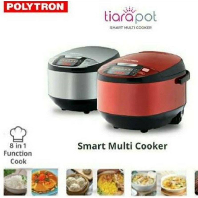 Rice Cooker Polytron PRC1901 | 2 Liter | Smart Multi Cooker |