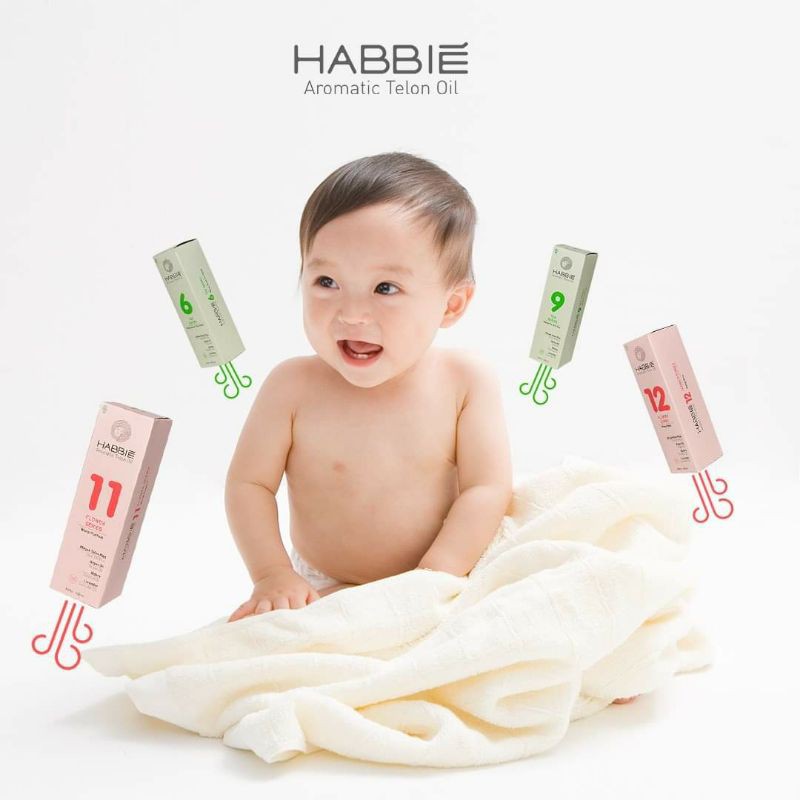 Minyak Telon Habbie | Habbie Aromatherapy Minyak Telon Bayi