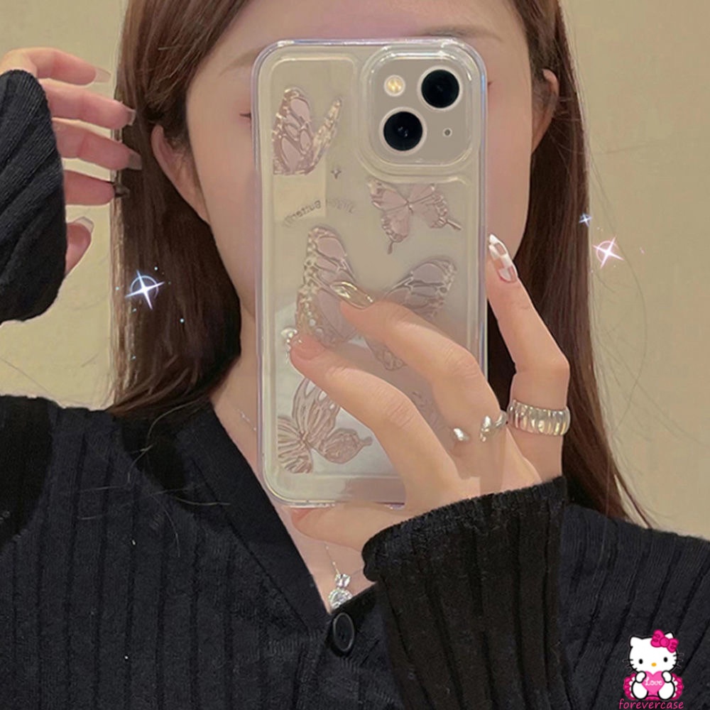 Casing TPU Xiaomi Mi POCO M3 M4 Pro POCO X3 Pro NFC Redmi Note 10 10S 9s 11s 11 10 9 Pro Max Plus Redmi 10A 10C 9A 9 9 9 9T 9C NFC Butterfly