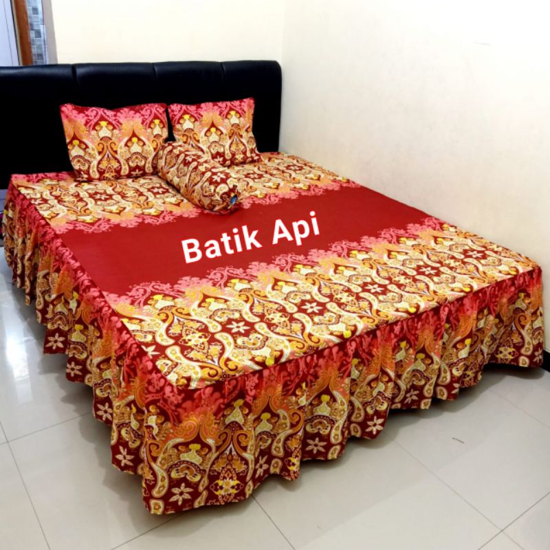 Sprei Rumbai Batik Api
