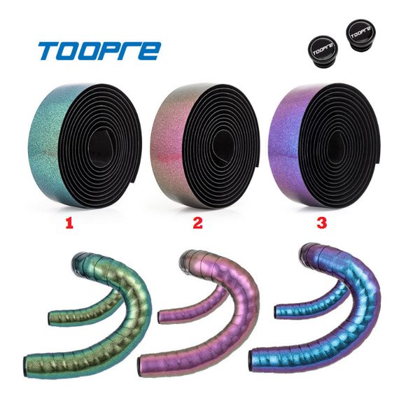 BARTAPE TOOPRE CHAMELEON BUNGLON lilitan stang handgrip bar tape sepeda balap stang dropbar NO lites