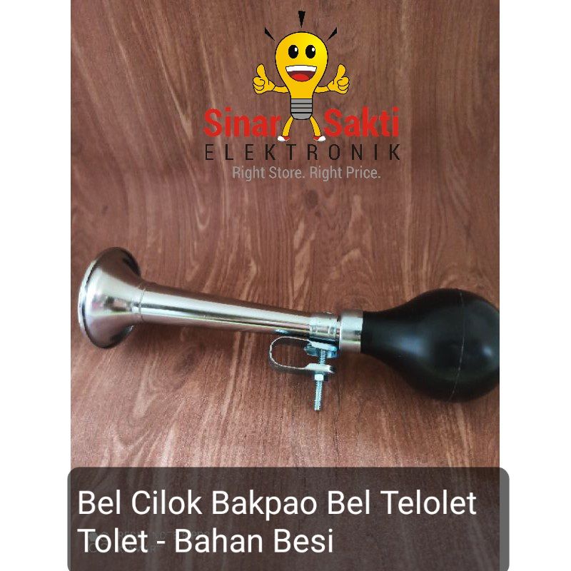 Bel Terompet klakson telolet sepeda angin untuk jualan cilok bakpao kue roti