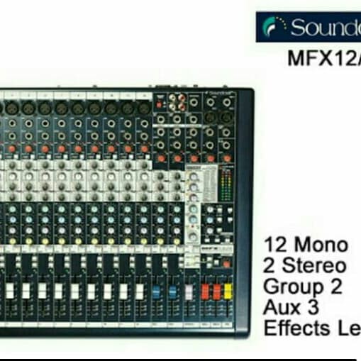 Promo Terbaru Mixer Audio Soundcraft MFX12/2 MFX 12/2 12 efek Lexicon