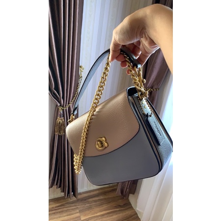 SOLD ❗️❗️❗️coach cassie 19 traupe granite multi original butik