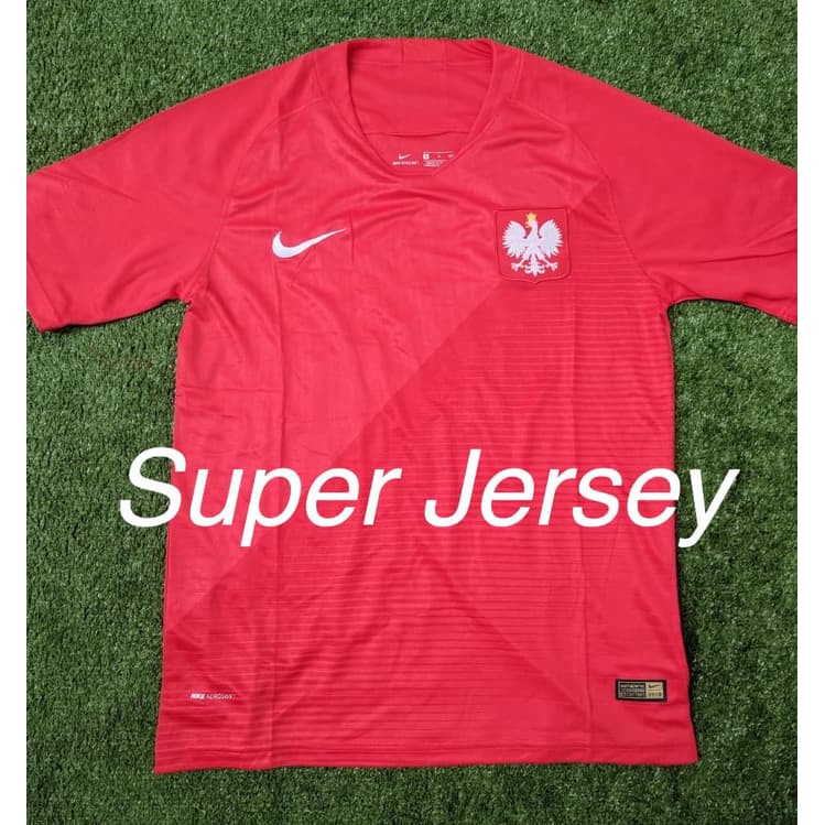 TURUN HARGA Jersey Grade Ori Poland Away polandia World Cup 2018