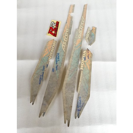 Grafik Graphic Grapik Strifing Sticer Stiker Sticker Striping Original Ori 3M Honda Astrea Grand Bul