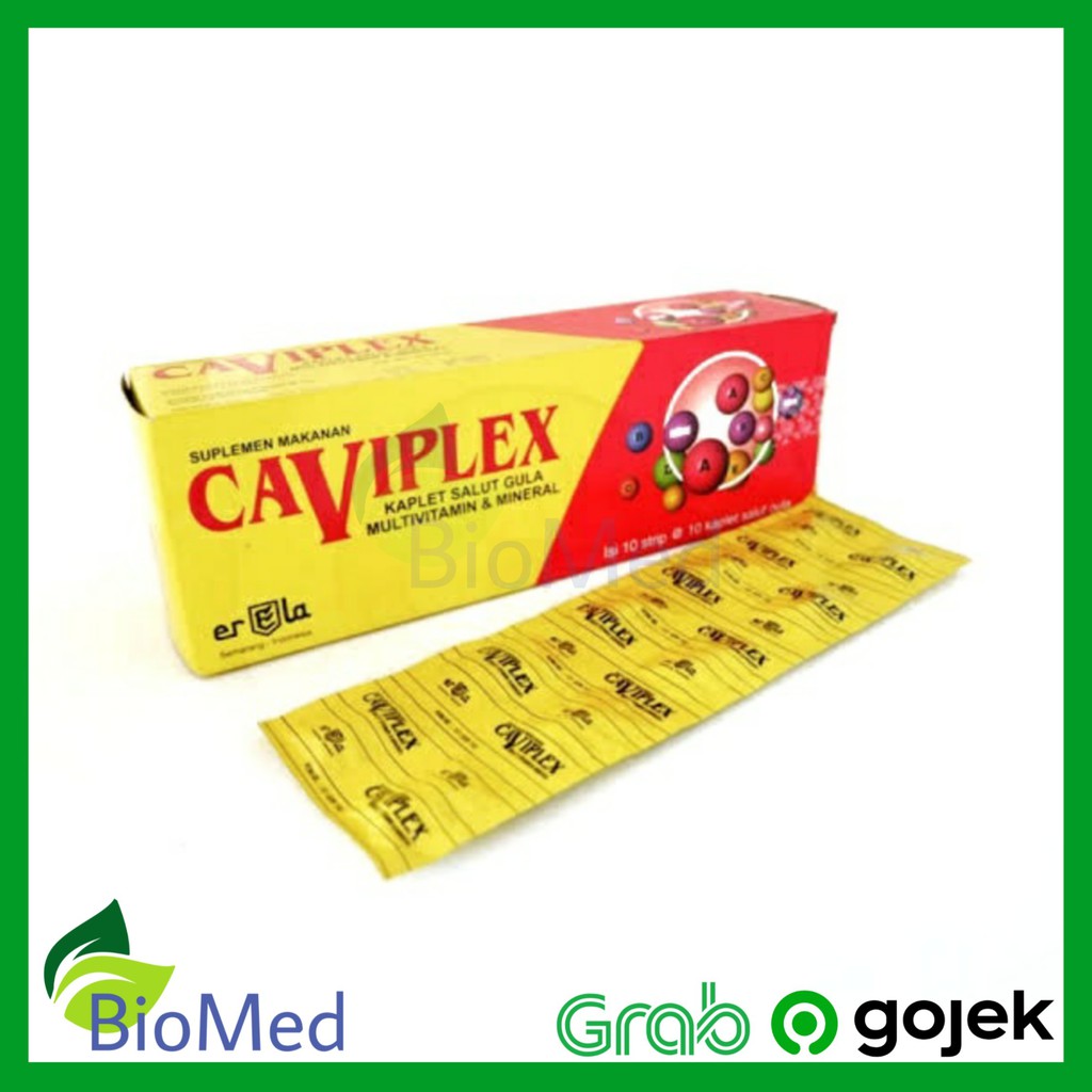 CAVIPLEX - Multivitamin Vitamin C Suplemen Makanan Kesehatan