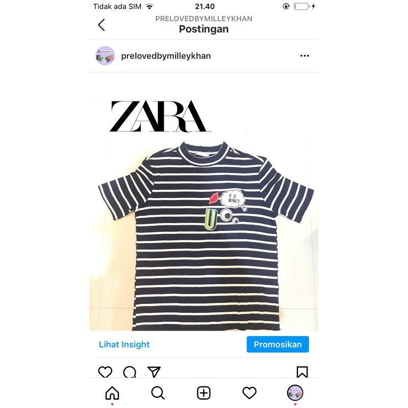 CO Zara Crop Stripe