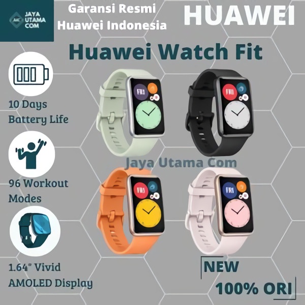 HUAWEI WATCH FIT - GARANSI RESMI HUAWEI INDONESIA