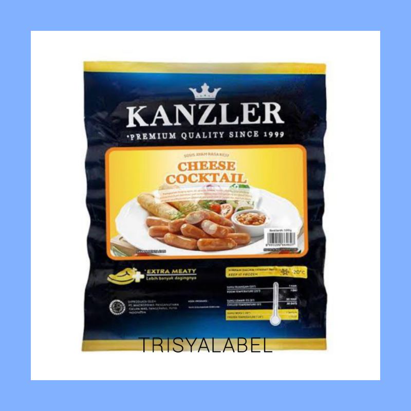 

500gr Sosis FRANKFURTER Cocktail Kanzler | Frozen Food | TRISYALABEL