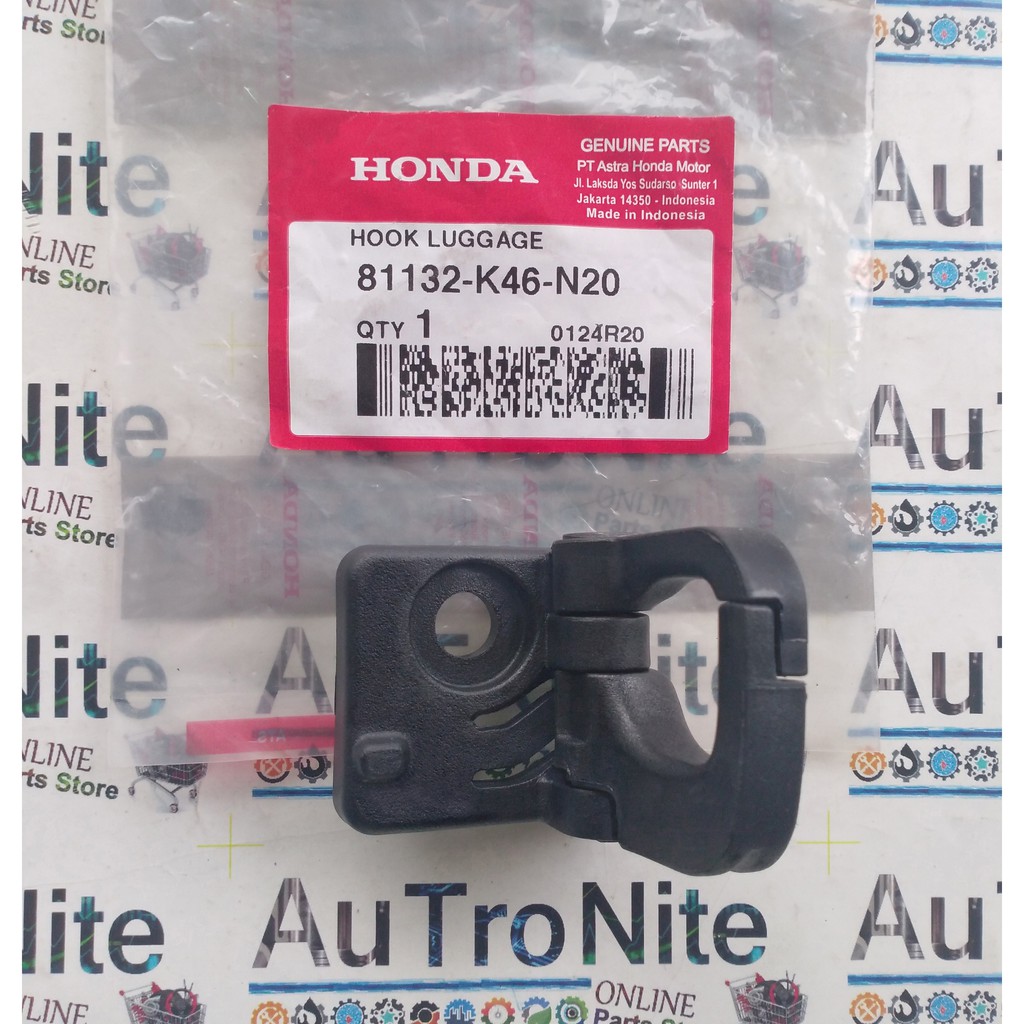 Gantungan Barang Lipat HOOK LUGGAGE 81132-K46-N20 Original Honda Supra X 125 Vario 110 LED FI ESP 81