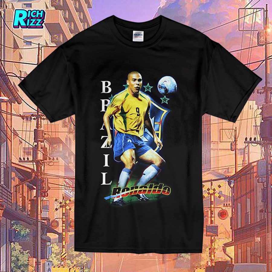KAOS VINTAGE RONALDO BRAZIL