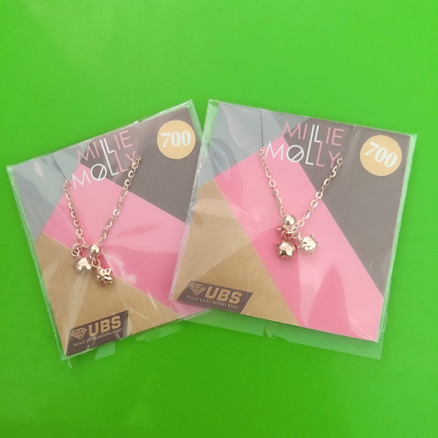 Cincin serut bintang kecil UBS 700