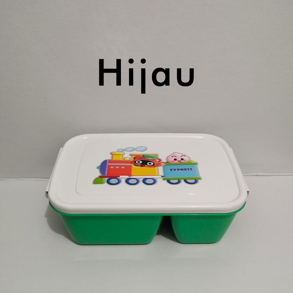 Set kotak makan dan tas bekal NUAI Hocky lunch box anak tas bekal waterproof kotak bekal anak lucu